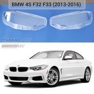 BMW 4S M4 F32 F33 F36 F82 (2013-2016) 13 14 15 16  FRONT HEADLAMP COVER LENS / HEADLIGHT COVER / HEA