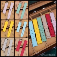 尖沙咀門市包安裝📍20mm Rubber Strap 織布壓紋 膠錶帶 多色 for Moonswatch 適用 錶帶 ref.61m