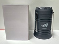 全新 露營燈 ROG 太陽能 USB充電 黑色 BLACK