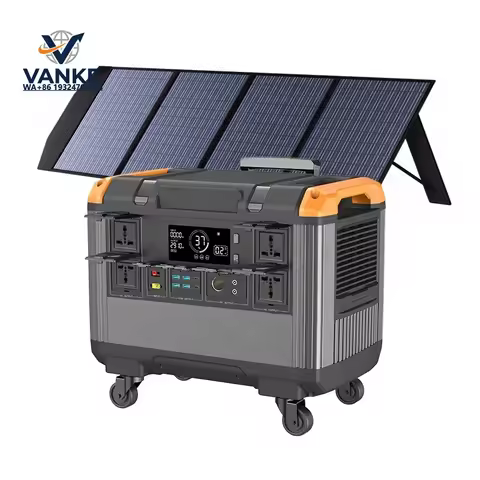 3 kw 3kva Heavy Solar Power Generator 300watts to Run Refrigerator That Can Power a House Portable S