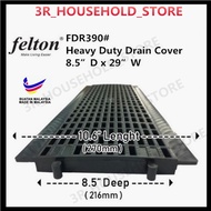 FELTON Heavy Duty Drain Cover Penutup Longkang 8.5”D X 29”W (FDR390)