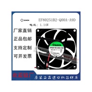 Original Genuine SUNON EF80251B2-Q00A-A9D 8025 12V 1.14W Chassis Cooling Fan