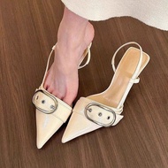 Women's high heels with pointed toe and 4-inch stiletto heels, gentle style