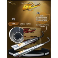 (V1)(S1R)(Sarang Custom ) Exhaust Ekzos Ex5  Ex5 dream (GL RACING) Exzos Ekzos 28MM 32MM MANIFOLD RA