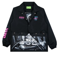 Stalker Jaket Coach - Justice Hitam