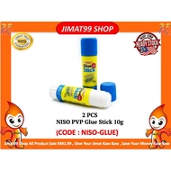 2 PCS NISO PVP Glue Stick 10g (CODE : NISO-GLUE)