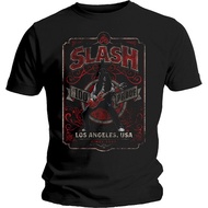 Slash Whiskey Guns n Roses Rock Tee T-Shirt Mens
