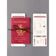 Passport Air Ticket Invitation Passport Wedding Invitation Wedding Invitation Printing Boarding Pass