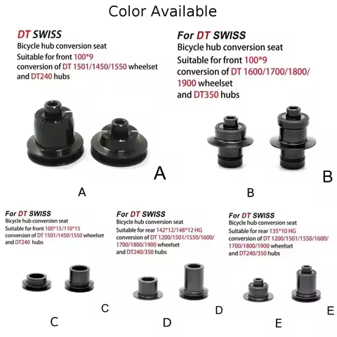 Bike Hub Conversion Kit Adapter ForDT SWISS 240/350/370/X1501/1600/1700/1800/1900 Hub Wheel Conversi