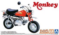𓅓MOCHO𓅓 AOSHIMA 1/12 機車68 本田Z50J-1 Monkey '78 組裝模型