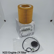 BMW F30 F20 F10 N20 X1 X3 2.0 Turbo Oil Filter 11427640862