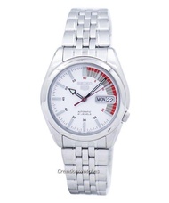 [CreationWatches] Seiko 5 Automatic Mens Silver Stainless Steel Bracelet Watch SNK369K1