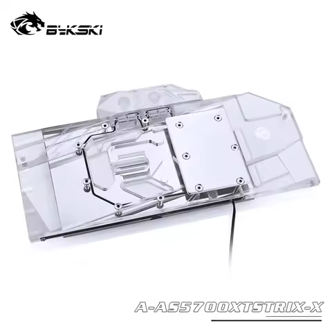 Bykski Full Cover GPU Block RGB for ASUS ROG STRIX RX5700XT O8G GAMING A-AS5700XTSTRIX-X