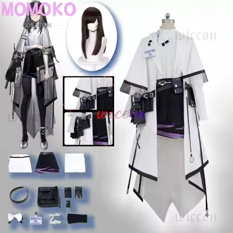 Priestess Cosplay Clothing Game Character Costume Doctor Women's Clothing Full Set Game Arknights Co