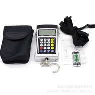 Electronic Scale  Computer 50KG Hook Scale 7-in-1 Measuring Tape with Strap and Handle Luggage Strap