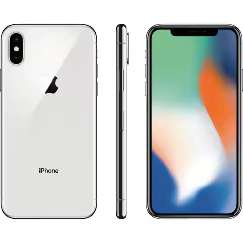 Apple iPhone X A1865 (Fully Unlocked) 256GB Silver - Refurbished Excellent Condition