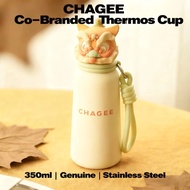 CHAGEE Co-Branded Thermos Cup | 350ml | Genuine | Stainless Steel