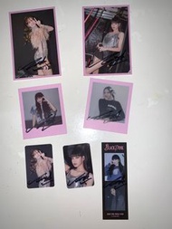 Blackpink Lisa 親筆簽名官方小卡 $180@2