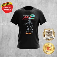 EJEN ALI THE MOVIE 2 MISI SATRIA DESIGN 6 CAN ADD ON NAME TSHIRT ROUND NECK FOR ALL