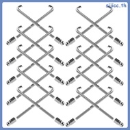 48PCS Banjo Hooks Banjo Tension Hooks Banjo Flat Hooks Banjo Bracket Hooks Banjo Round Hooks Banjo H