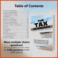 ۞ ☬ The Tax Reviewer (2024 Edition) by Soriano, Manuel, Laco