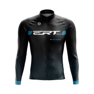 hot style Brazil ERT Cycling Clothing Men's Bicycle Long Sleeve Shirts Bib Pants MTB Road Bike Sweatshirt Coat