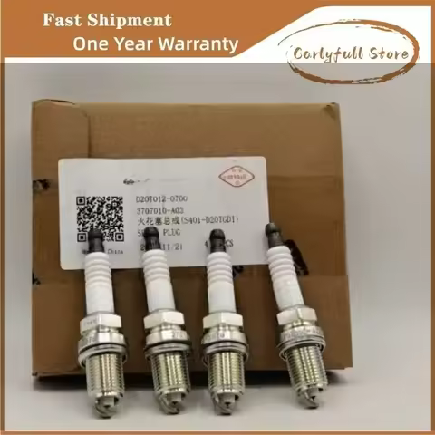 FIT FOR Changan CS95 CS85 CS75 PLUS T UNI-K 2.0T Spark Plugs OE No. D20T012-0700 3707010-A03 D20T012