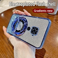 Long lanh sang trọng điện thoại cho Huawei Nova 5Z trường hợp Huawei Nova 5I Pro TPU chống sốc Bìa t