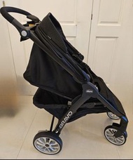 Chicco Quick Fold Bravo Stroller - Black