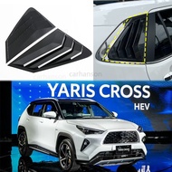 Car Accessories For Toyota Yaris Cross 2023 2024 Car Rear Side Window Shutters,Ventilation Shutter Cover Car exterior decoration protection modification