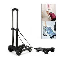 HEAVY DUTY Portable Trolley Luggage Trolley Troli Beg Travel Trolley with Elastic Rope Troli Barang 