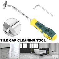 1 Set Scraper Flooring Gap Cleaning Tools / Ceramic Tile Squeegee Sealant Angle Grout Caulk Corner R