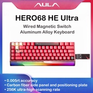 Aula Hero68 Ultra Aluminum Magnetic Gaming Keyboard 8Khz Rgb Hot Swappable