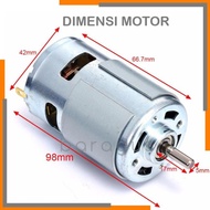 Dinamo Dc Motor 775, 795, 895 - Super High Speed Motor - 300W -