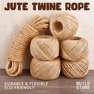 Jute Twine Rope 3mm to 12mm | Handmade Twine Rope for DIY Cat Scratching Post and Decorative Project