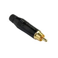 Amphenol ACPR-BLK / ACPR-RED Diecast RCA Connector