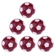 [trdfdv] SiaBiced 6 Pieces of Table Soccer Football Soccer Balls Made of Plastic