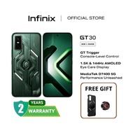 [NEW] Infinix GT30 5G Smartphone 8GB+256GB 144Hz 1.5K + AMOLED' 5500mAh + 45W Fast Charge