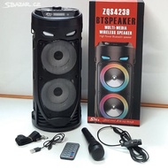 New ZQS-4239 Wireless Bluetooth Speaker Super Bass with Led Light