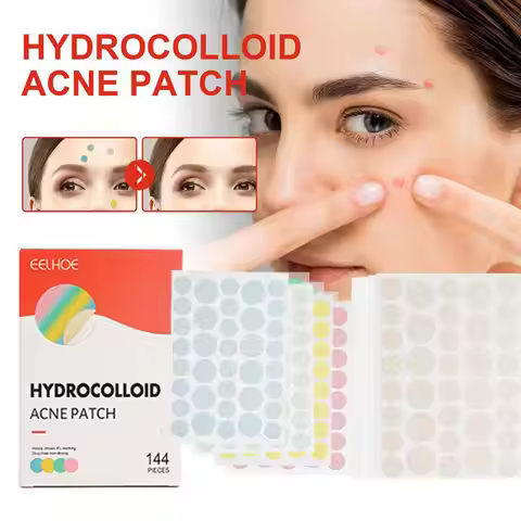 144patches Acnes Pimple Patches Treatment Pimple Invisible Blemish Spot Facial Mask Waterproof Conce
