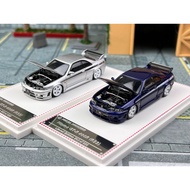 Ready Stock FH 1: 64 Nissan Nissan Nismo GTR R33 400R Skyline Open Cover Car Model