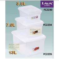 (3.5L , 7.0L , 13L) Lava Food Container | Rectangle Container | Multipurpose Container | Freezer Bek