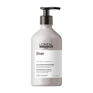 New Packing 500ml Loreal Professional Violet Dyes + Magnesium Grey Loreal Silver Shampoo 500ml