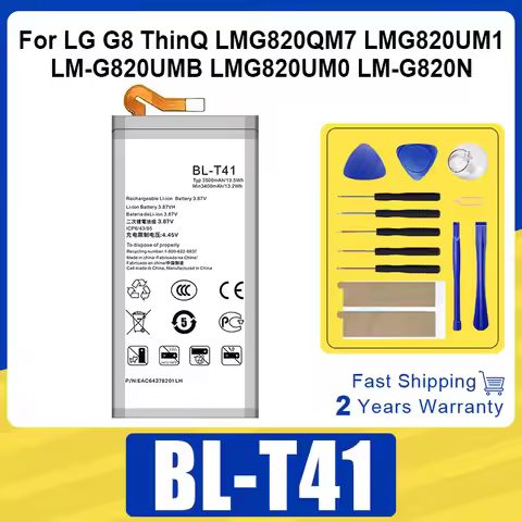 Brand-New Replacement Battery BLT41 BL-T41 Battery For LG G8 ThinQ LMG820QM7 LMG820UM1 LM-G820UMB LM