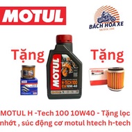 MOTUL H -Tech 100 10W40 - Tặng lọc nhớt motul htech h-tech