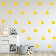 Set of 12 Vinyl Wall Art Decal - Little Ducks - 5" x 5" Each - Cute Fun Home Indoor Outdoor Bedroom 