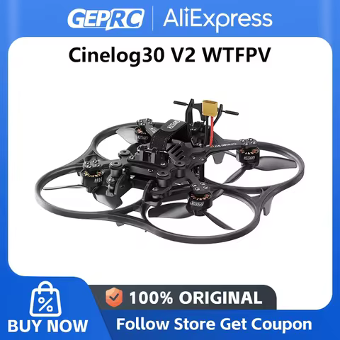 GEPRC Cinelog30 V2 WTFPV Quadcopter TAKER F722 45A 32Bit AIO Flight System Racing Drone SPEEDX2 1404