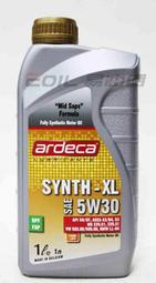 【易油網】【缺貨】ARDECA SYNTH-XL 5W30 全合成機油