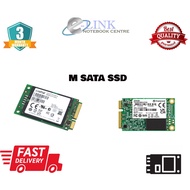 (USED)(MIX BRAND)INTERNAL SSD MSATA SOLID STATE DRIVE 128GB- 256GB