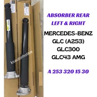 (PAIR) ABSORBER REAR LEFT & RIGHT MERCEDES-BENZ GLC300 GLC43 AMG 2016-2020 (A2533201530)